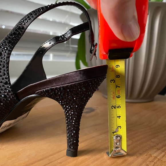 NEW Sparkly Slingback Heels - size 9 - Picture 10 of 11